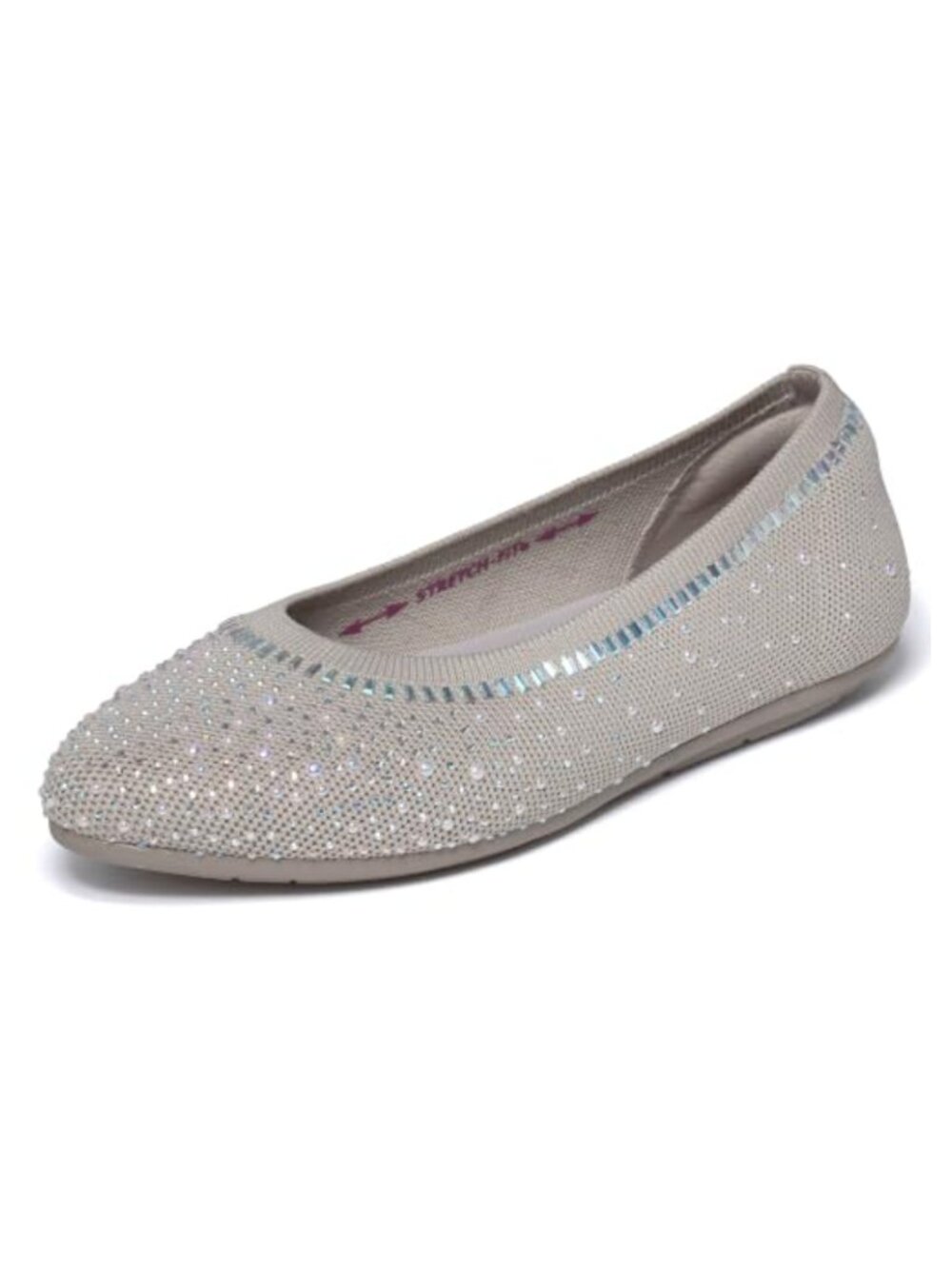Skechers Womens Cleo 2.0 Mesmerizing Nights Ballet Flat